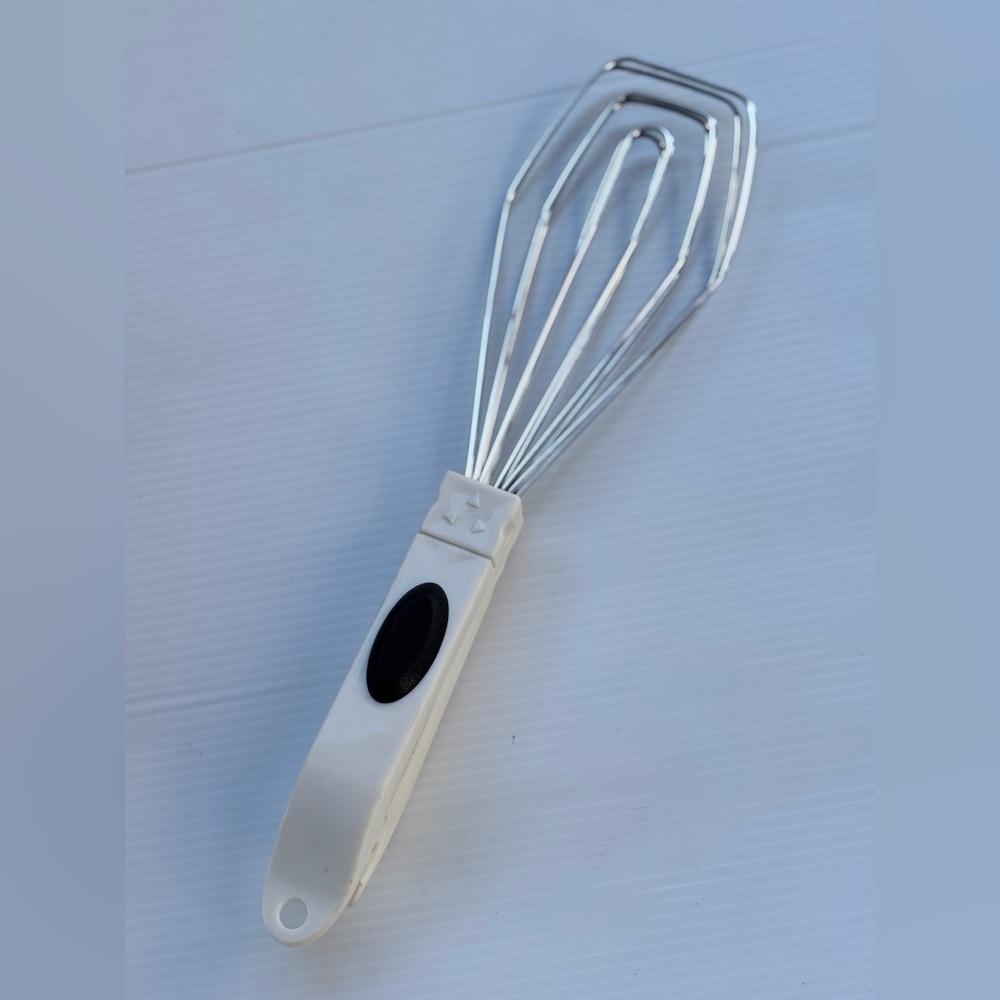 Vintage Push Whisk Beater for Retro Kitchen Decor